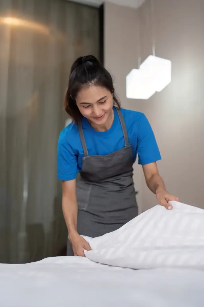 Laundry cleaning staff