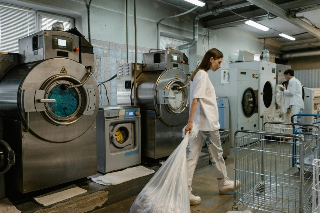 Laundry machine maintenance
